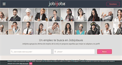 Desktop Screenshot of jobijoba.es