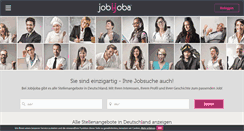 Desktop Screenshot of jobijoba.de